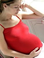 Падение во время беременности