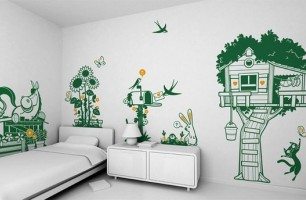 Как украсить стену в комнате?
