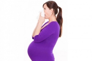 Отек слизистой носа при беременности