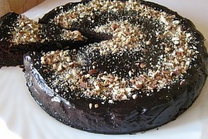 Торт "Черный принц" на кефире