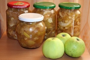 Заготовка из яблок для пирогов на зиму