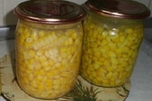 Маринованная кукуруза зернами на зиму