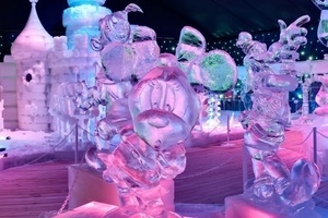 Выставка ледяных скульптур в Москве 2018