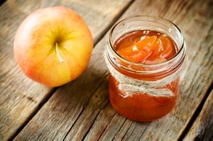 Варенье из яблок на меду без сахара