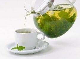 Разгрузочный день на зеленом чае