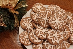Рождественские печенья с корицей