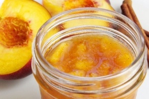 Варенье из персиков и яблок